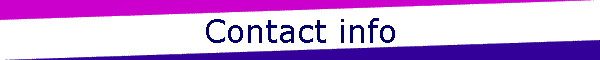 Contact info